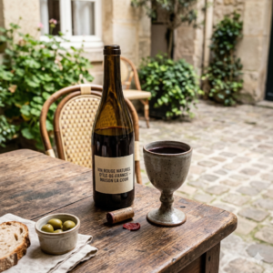 vin rouge naturel d’Île de france – 75 cl